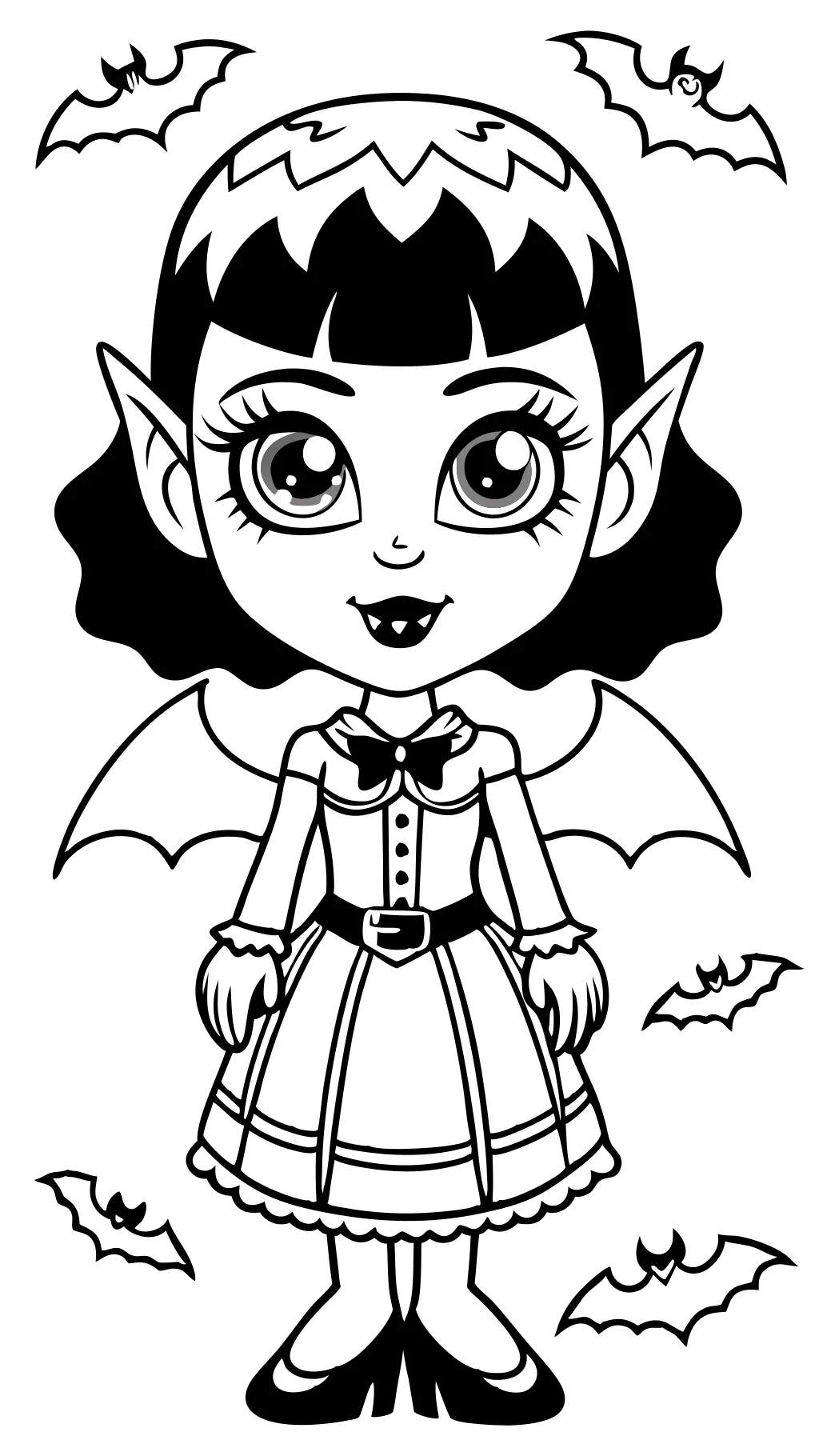 coloriage draculaura